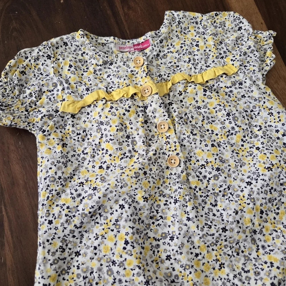 PENELOPE MACK LTD All Over Floral Print Romper Frill - Picture 2 of 9